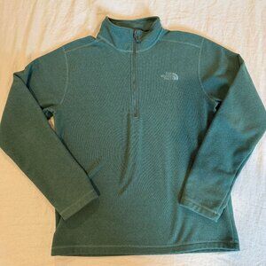 The North Face Quarter Zip Fleece - Green